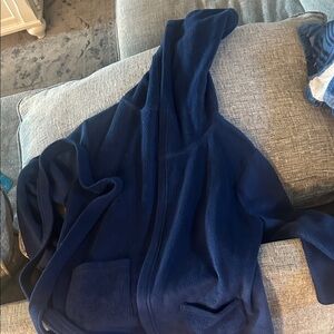 Garnet Hill Kids Blue Hooded Jacket